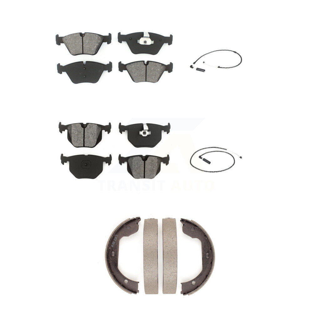 SIM KSW-100244 Disc Brake Pad for 2004-2010 BMW X3 - Front and Rear