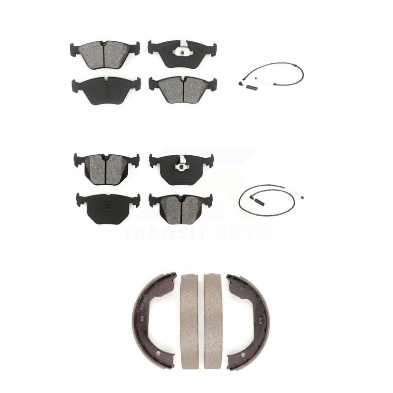 SIM KSW-100244 Disc Brake Pad for 2004-2010 BMW X3 - Front and Rear