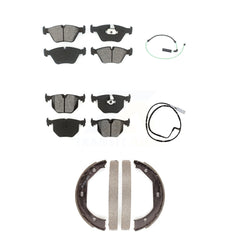 SIM KSW-100245 Disc Brake Pad for 2005 BMW 330xi - Front and Rear