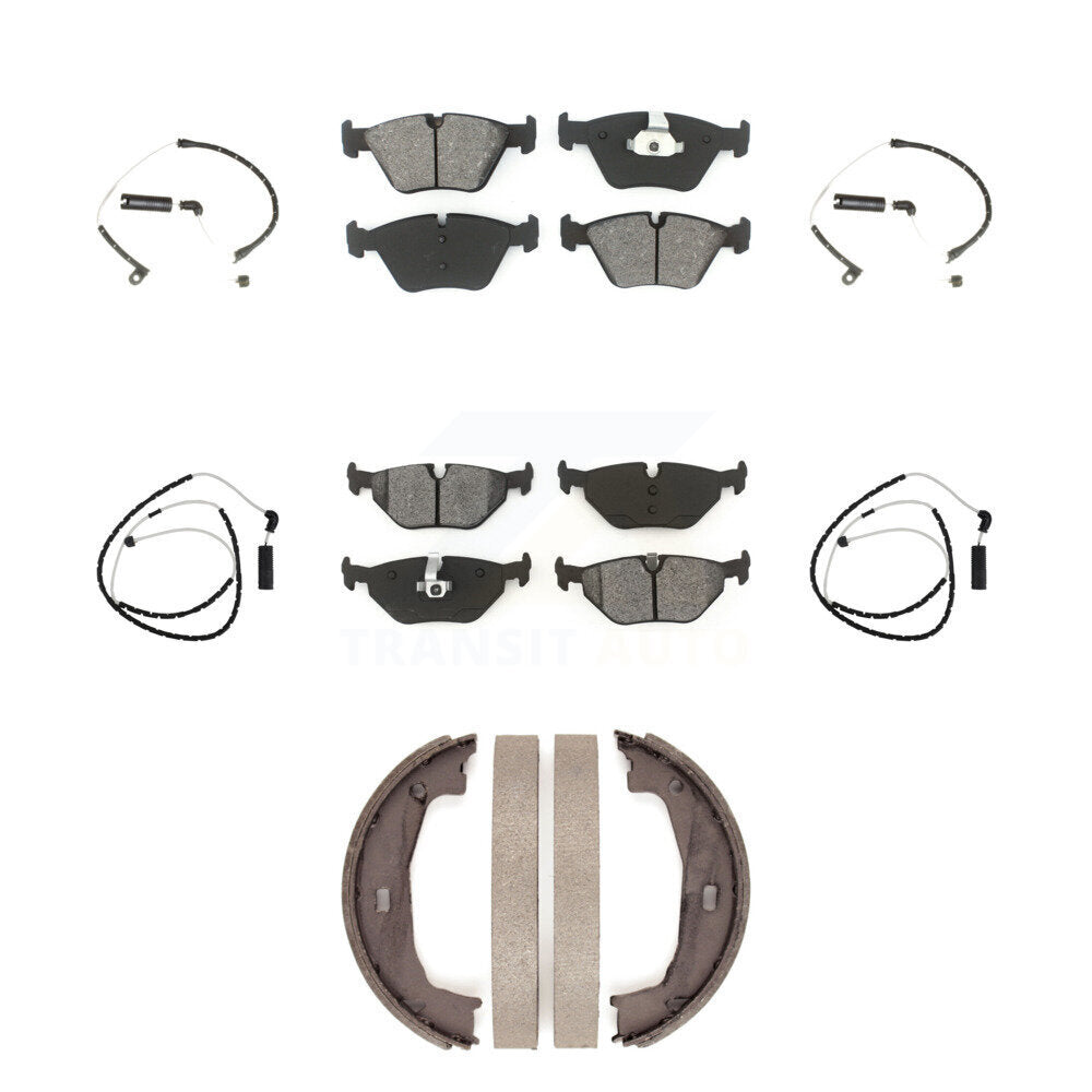 SIM KSW-100250 Disc Brake Pad for 2006-2008 BMW Z4 - Front and Rear