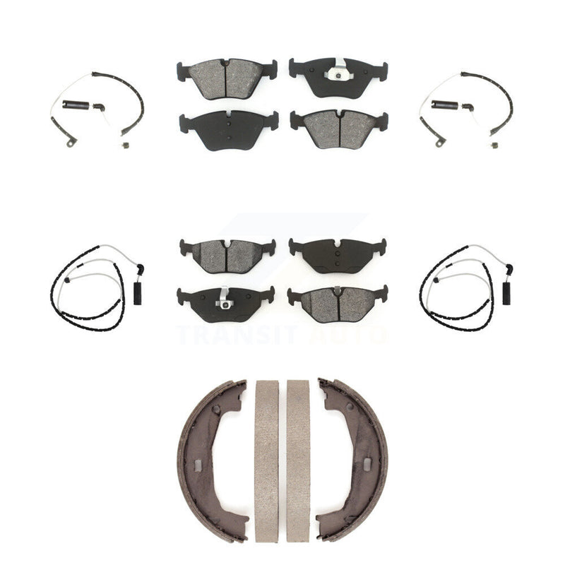 SIM KSW-100250 Disc Brake Pad for 2006-2008 BMW Z4 - Front and Rear
