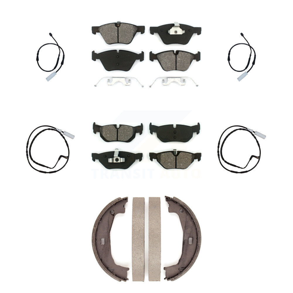 SIM KSW-100253 Disc Brake Pad for 2010-2012 BMW 128i - Front and Rear