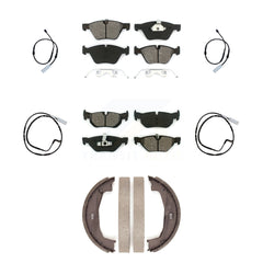 SIM KSW-100253 Disc Brake Pad for 2010-2012 BMW 128i - Front and Rear