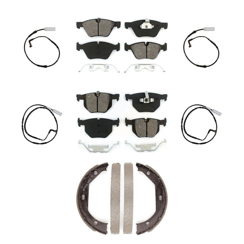 SIM KSW-100257 Disc Brake Pad for 2006 BMW 330i - Front and Rear