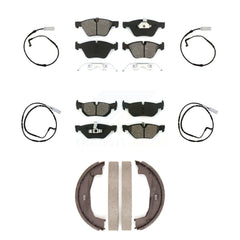 SIM KSW-100258 Disc Brake Pad for 2006-2010 BMW 128i, BMW 328i and More - Front and Rear