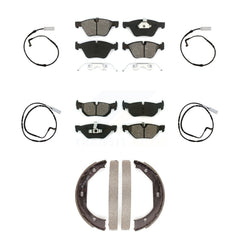 SIM KSW-100260 Disc Brake Pad for 2007 BMW 328i - Front and Rear