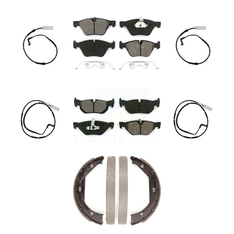 SIM KSW-100260 Disc Brake Pad for 2007 BMW 328i - Front and Rear