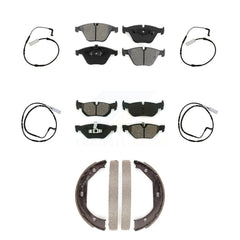 SIM KSW-100261 Disc Brake Pad for 2009-2010 BMW 328i - Front and Rear