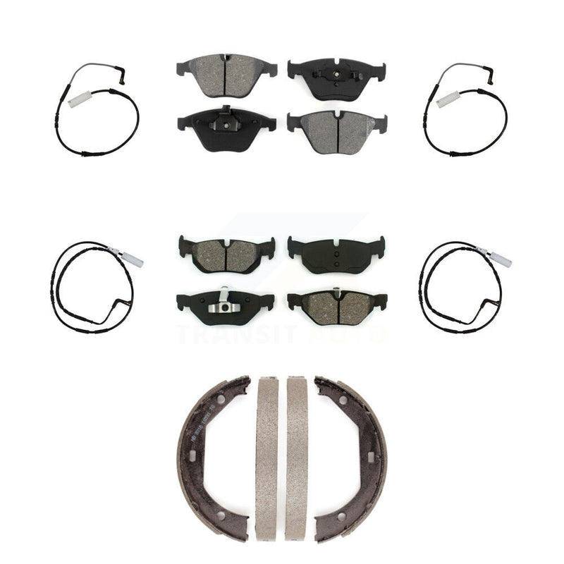 SIM KSW-100261 Disc Brake Pad for 2009-2010 BMW 328i - Front and Rear