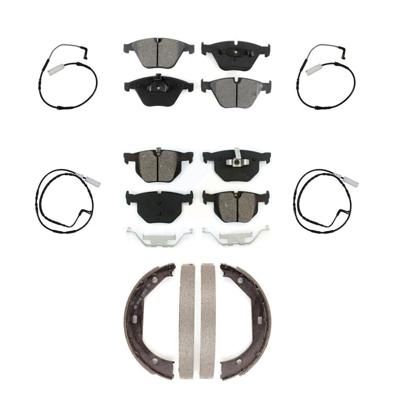 SIM KSW-100263 Disc Brake Pad for 2007-2010 BMW 335d, BMW 335i - Front and Rear