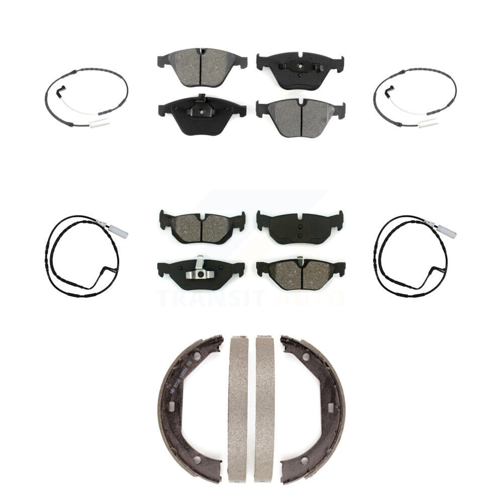 SIM KSW-100264 Disc Brake Pad for 2009-2010 BMW 328i xDrive - Front and Rear