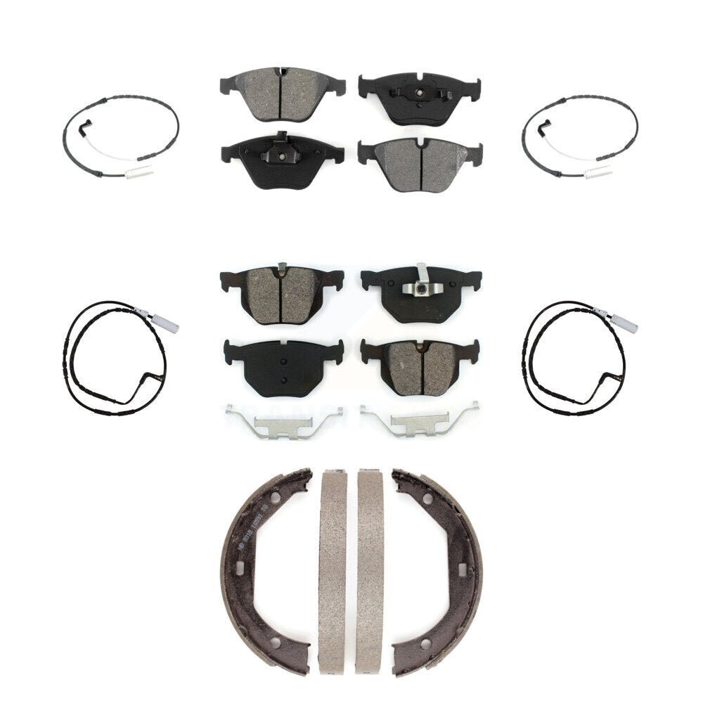 SIM KSW-100265 Disc Brake Pad for 2009-2010 BMW 335i xDrive - Front and Rear