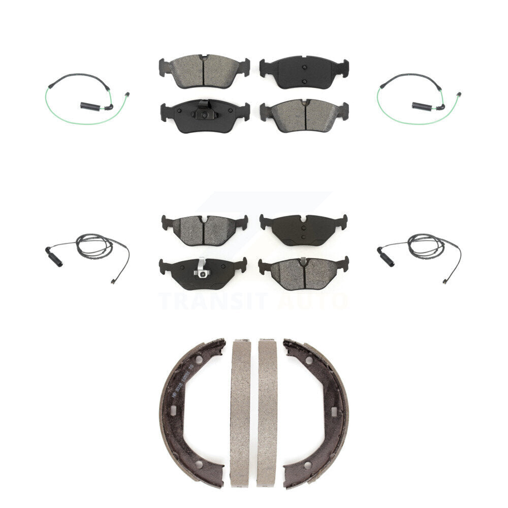 SIM KSW-100266 Disc Brake Pad for 2001-2005 BMW 325xi - Front and Rear