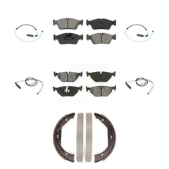 SIM KSW-100266 Disc Brake Pad for 2001-2005 BMW 325xi - Front and Rear