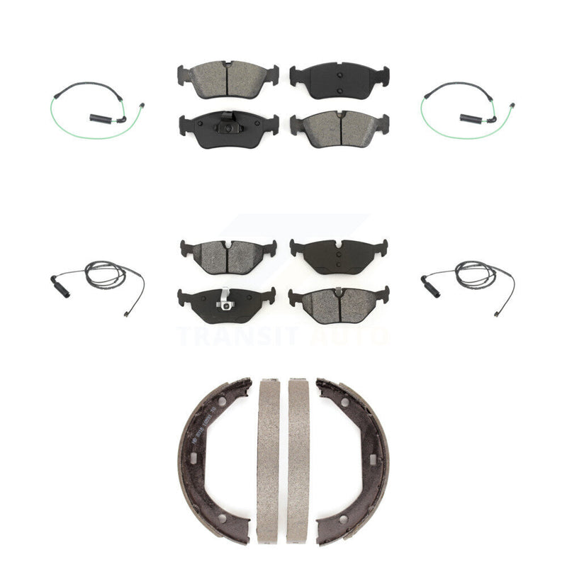SIM KSW-100266 Disc Brake Pad for 2001-2005 BMW 325xi - Front and Rear