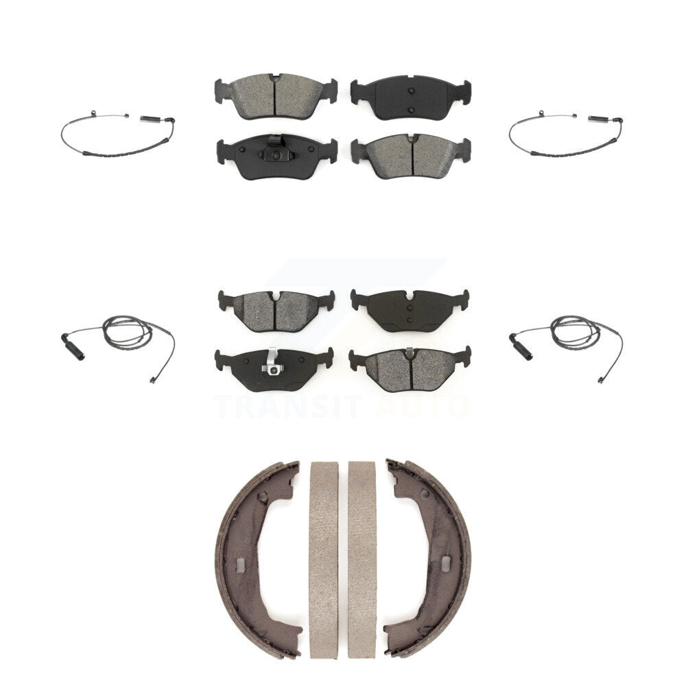 SIM KSW-100268 Disc Brake Pad for 2000-2006 BMW 320i, BMW 325Ci and More - Front and Rear
