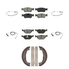 SIM KSW-100268 Disc Brake Pad for 2000-2006 BMW 320i, BMW 325Ci and More - Front and Rear