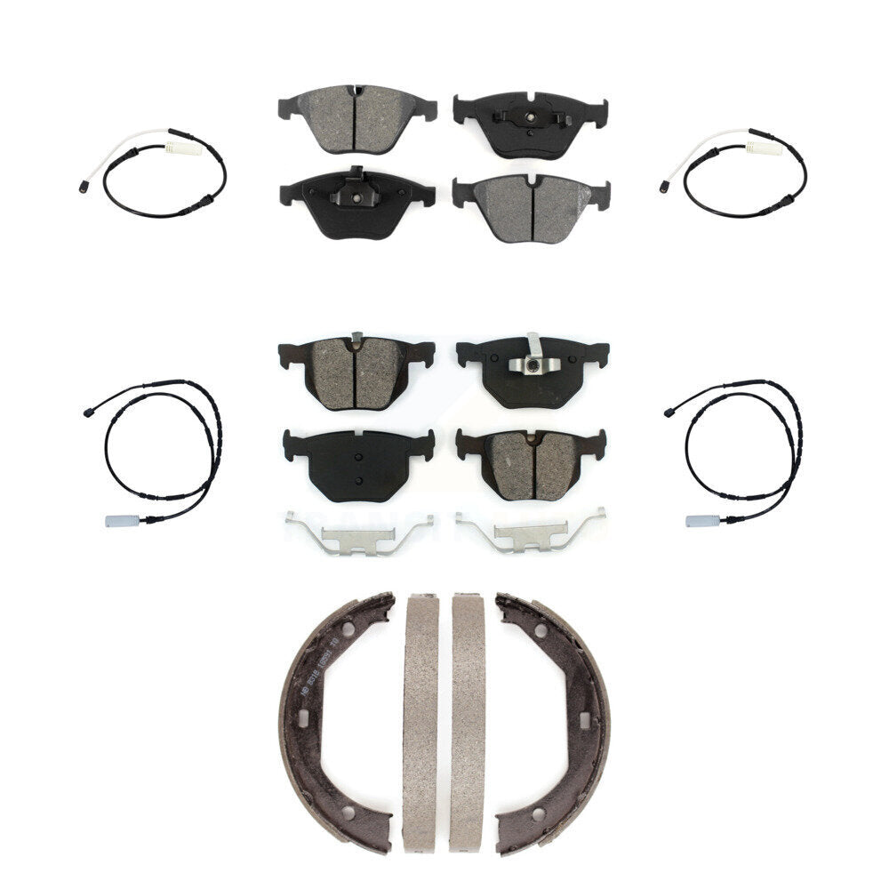 SIM KSW-100269 Disc Brake Pad for 2011-2013 BMW 335i, BMW 335d, BMW 335is - Front and Rear
