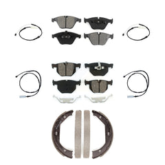 SIM KSW-100269 Disc Brake Pad for 2011-2013 BMW 335i, BMW 335d, BMW 335is - Front and Rear