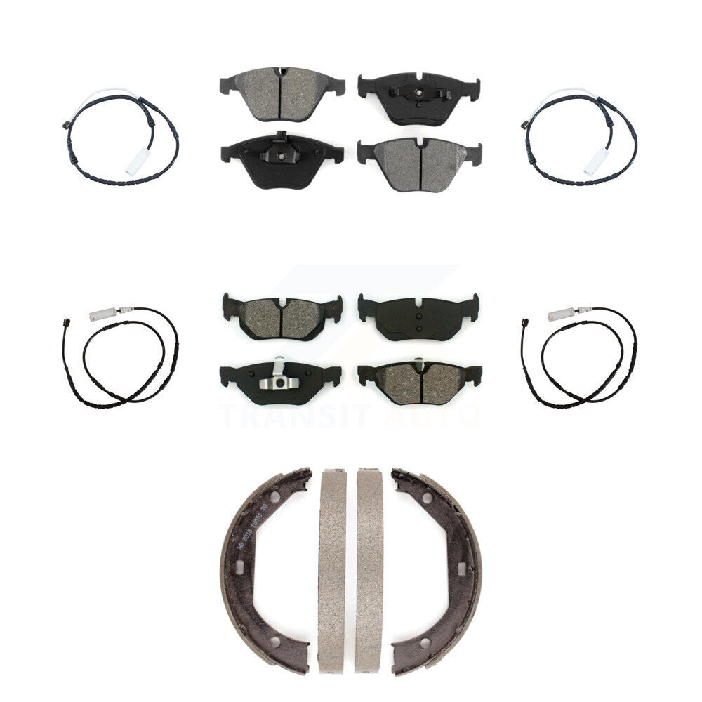 SIM KSW-100272 Disc Brake Pad for 2013 BMW X1 - Front and Rear