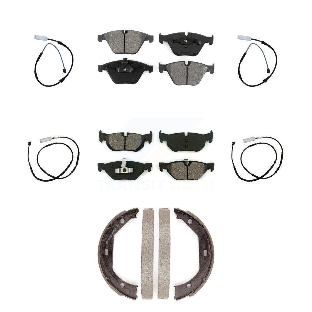 SIM KSW-100273 Disc Brake Pad for 2013-2015 BMW X1 - Front and Rear