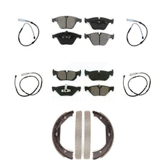 SIM KSW-100273 Disc Brake Pad for 2013-2015 BMW X1 - Front and Rear