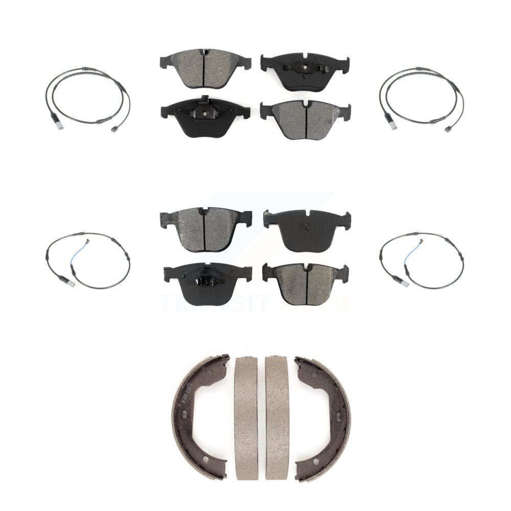 SIM KSW-100274 Disc Brake Pad for 2010 BMW 535i - Front and Rear