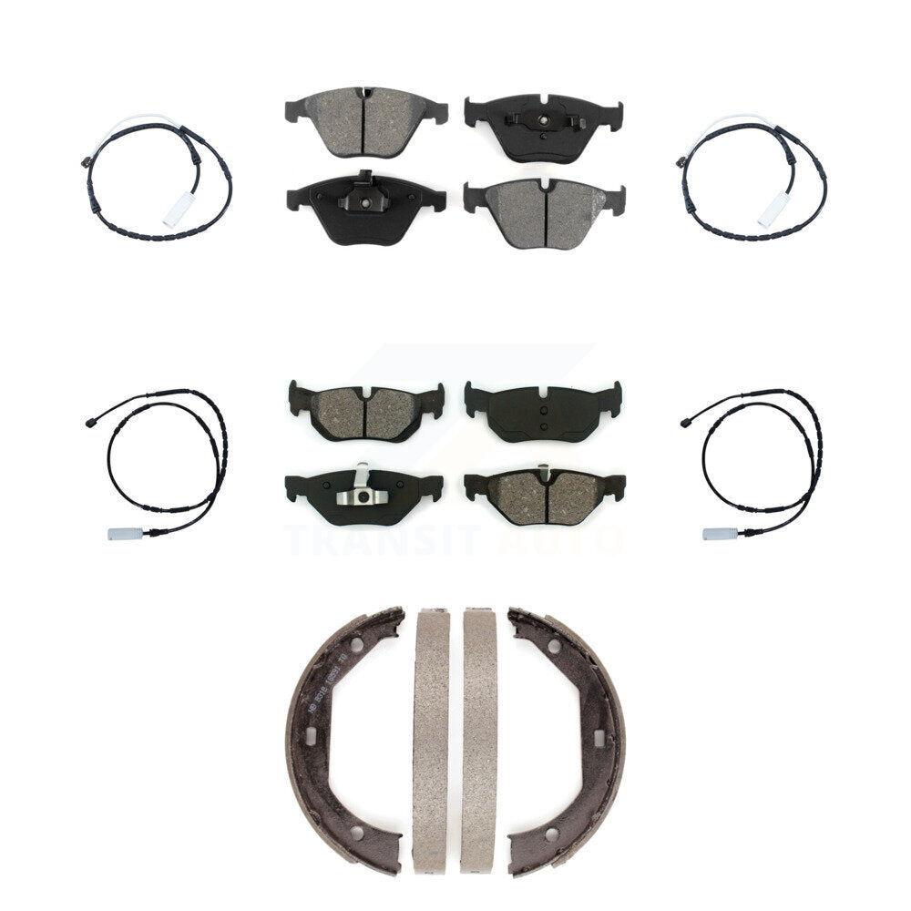 SIM KSW-100278 Disc Brake Pad for 2012 BMW 328i xDrive - Front and Rear