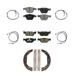 SIM KSW-100278 Disc Brake Pad for 2012 BMW 328i xDrive - Front and Rear