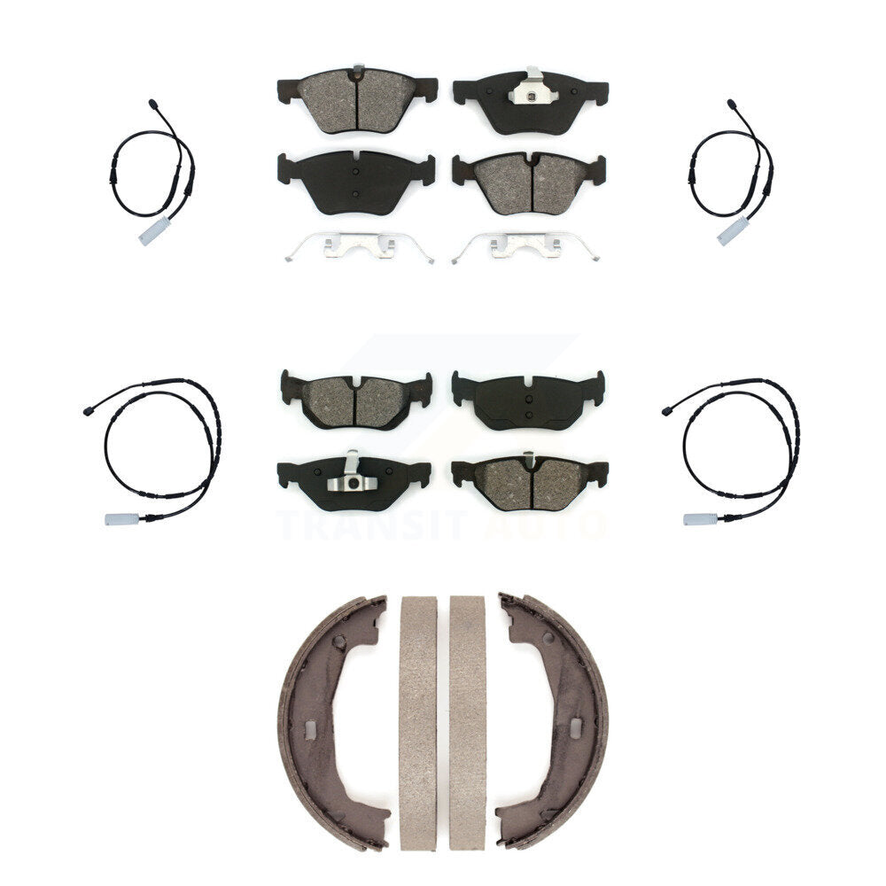 SIM KSW-100279 Disc Brake Pad for 2013 BMW 128i - Front and Rear