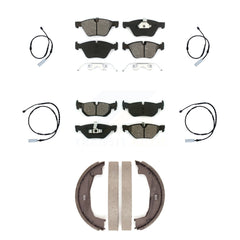 SIM KSW-100279 Disc Brake Pad for 2013 BMW 128i - Front and Rear
