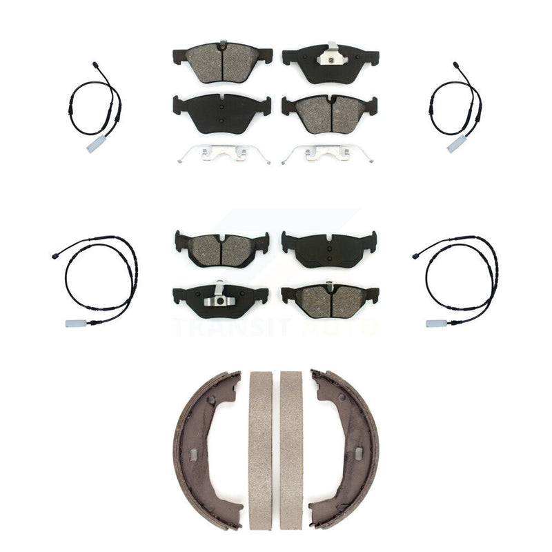 SIM KSW-100279 Disc Brake Pad for 2013 BMW 128i - Front and Rear