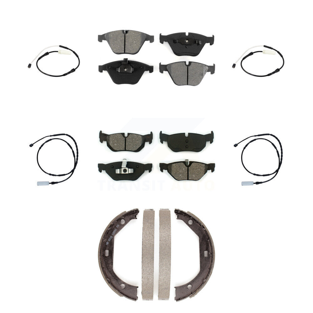 SIM KSW-100280 Disc Brake Pad for 2011-2013 BMW 328i, BMW 328i xDrive - Front and Rear