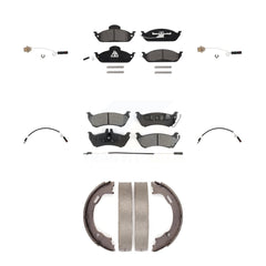 SIM KSW-100286 Disc Brake Pad for 1998-2005 Mercedes-Benz ML320, Mercedes-Benz ML350, Mercedes-Benz ML430 - Front and Rear