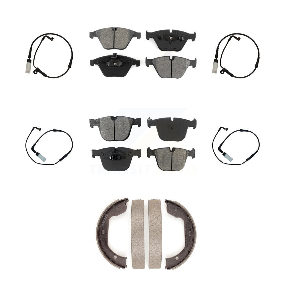 SIM KSW-100287 Disc Brake Pad for 2004-2010 BMW 550i, BMW 645Ci, BMW 545i - Front and Rear