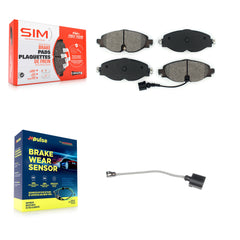 SIM KSW-100290 Disc Brake Pad for 2015-2024 Volkswagen Jetta, Volkswagen Taos and More - Front