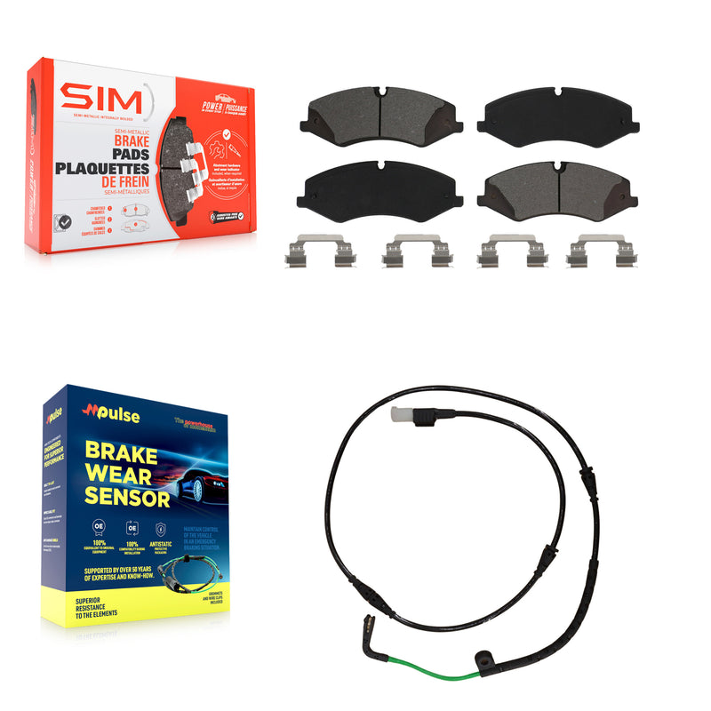 SIM KSW-100298 Disc Brake Pad for 2010-2015 Land Rover LR4 - Front