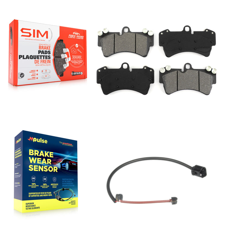 SIM KSW-100325 Disc Brake Pad for 2007-2015 Audi Q7, Porsche Cayenne - Front