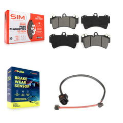 SIM KSW-100326 Disc Brake Pad for 2005-2010 Porsche Cayenne - Front