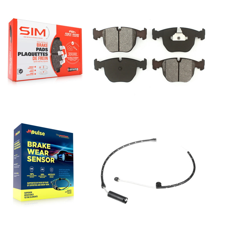 SIM KSW-100349 Disc Brake Pad for 2000-2006 BMW X5 - Front