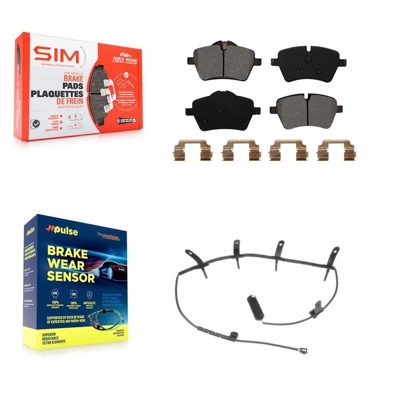 SIM KSW-100357 Disc Brake Pad for 2002-2008 Mini Cooper - Front