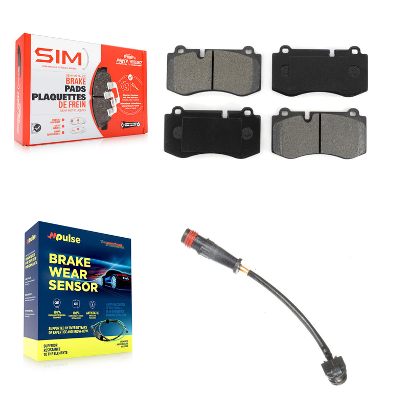 SIM KSW-100377 Disc Brake Pad for 2007-2014 Mercedes-Benz CL600, Mercedes-Benz S350 and More - Front
