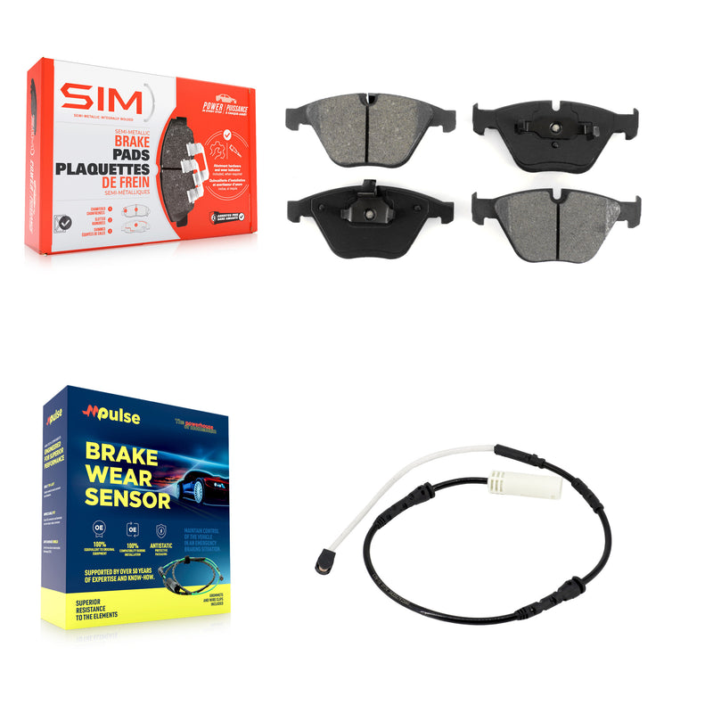 SIM KSW-100383 Disc Brake Pad for 2010-2013 BMW 328i, BMW 335i and More - Front