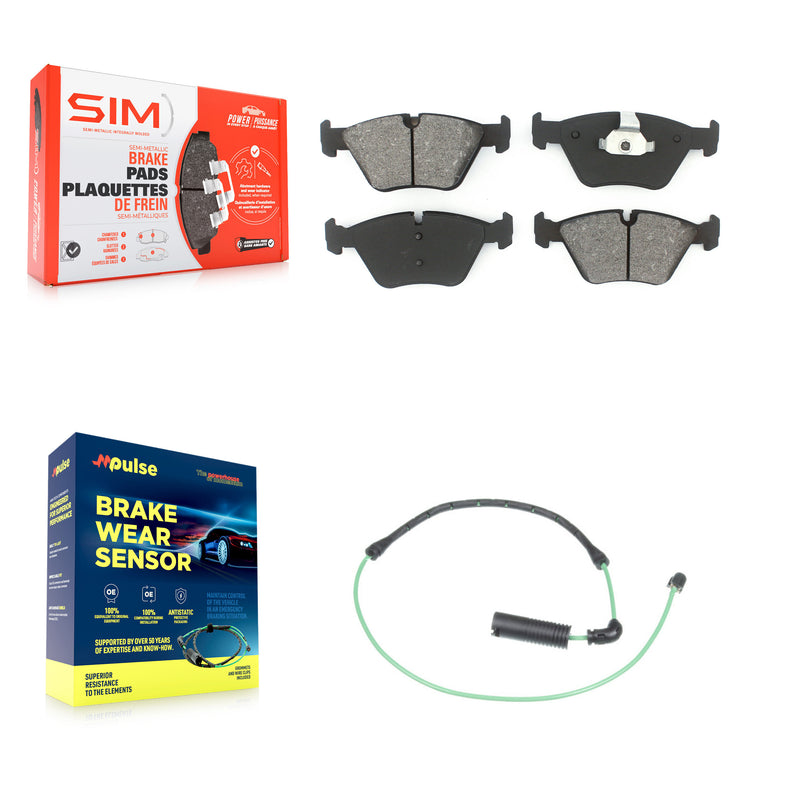 SIM KSW-100387 Disc Brake Pad for 2001-2006 BMW M3, BMW 330Ci and More - Front