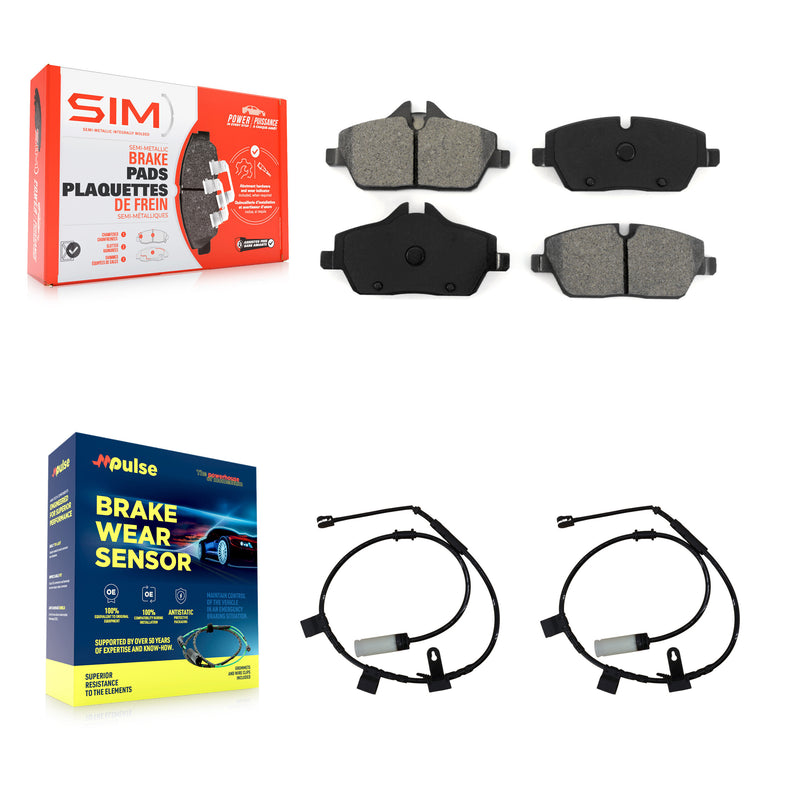 SIM KSW-100396 Disc Brake Pad for 2011-2015 Mini Cooper - Front