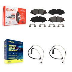 SIM KSW-100401 Disc Brake Pad for 2010-2012 Land Rover Range Rover - Front