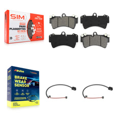 SIM KSW-100417 Disc Brake Pad for 2007-2015 Audi Q7, Porsche Cayenne - Front