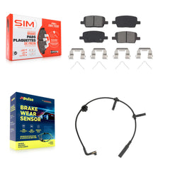 SIM KSW-100494 Disc Brake Pad for 2020 Cadillac CT6 - Rear