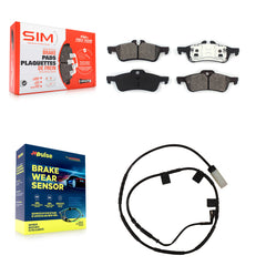 SIM KSW-100550 Disc Brake Pad for 2006 Mini Cooper - Rear