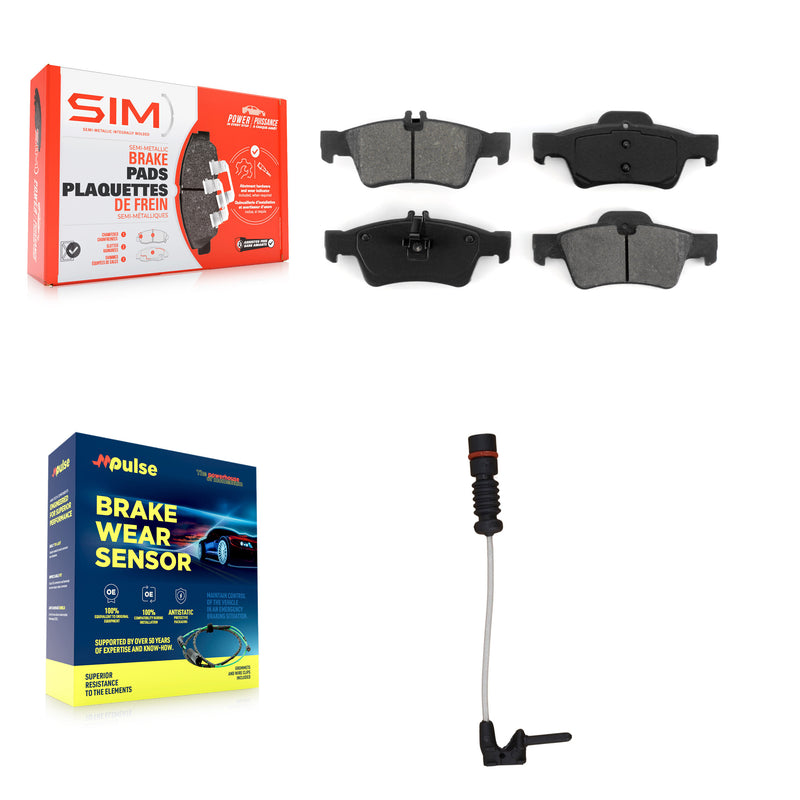 SIM KSW-100562 Disc Brake Pad for 2003 Mercedes-Benz E320 - Rear